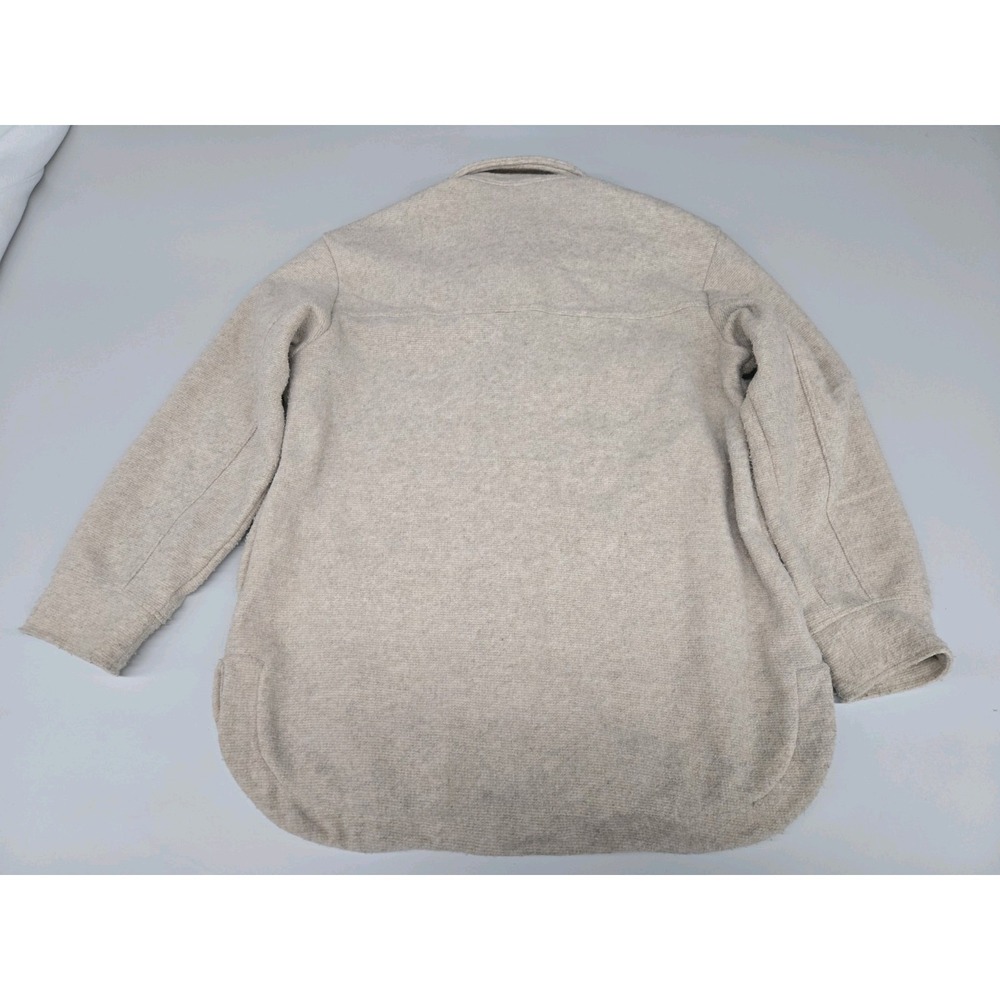 Banana Republic Women's Llama Hair Shacket Size Medium Color Tan